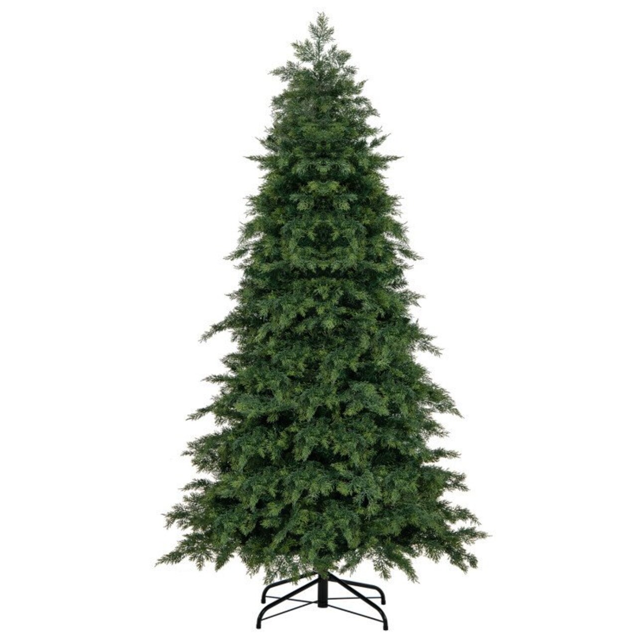 Edge Collections - Lush Hinged Artificial Christmas Tree for Holiday Decor - 1 Piece